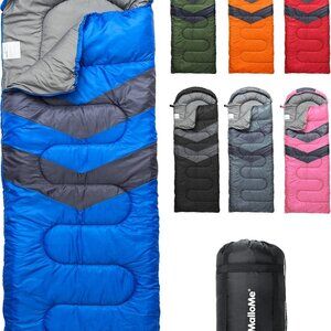 Sleeping Bags for Adults Cold Weather & Warm - Backpacking Camping Sleeping Bag